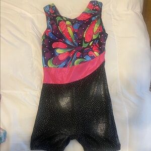 Colorful Gymnastics Leotard